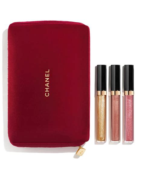 chanel lip gloss set